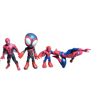 Spider-Man Action Figure Lot Marvel Toys Superhero Christmas Gift